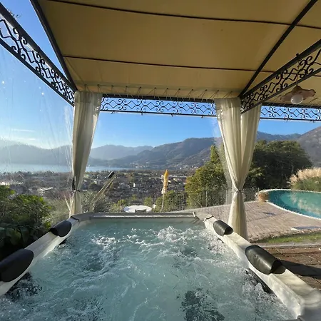 Casa Ronco Frati, Piscina Vista *